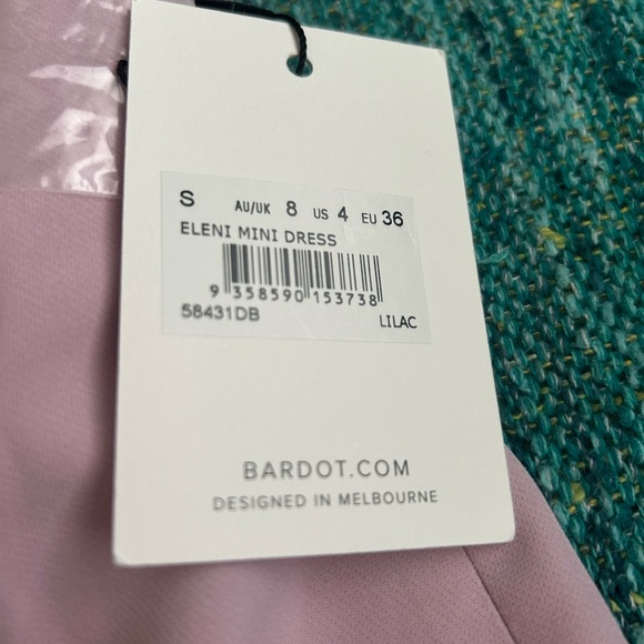 Bardot Elena mini dress in lilac - Picture 5 of 5